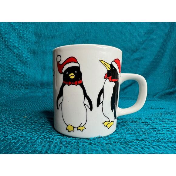 Christmas penguin mug - Picture 1 of 8